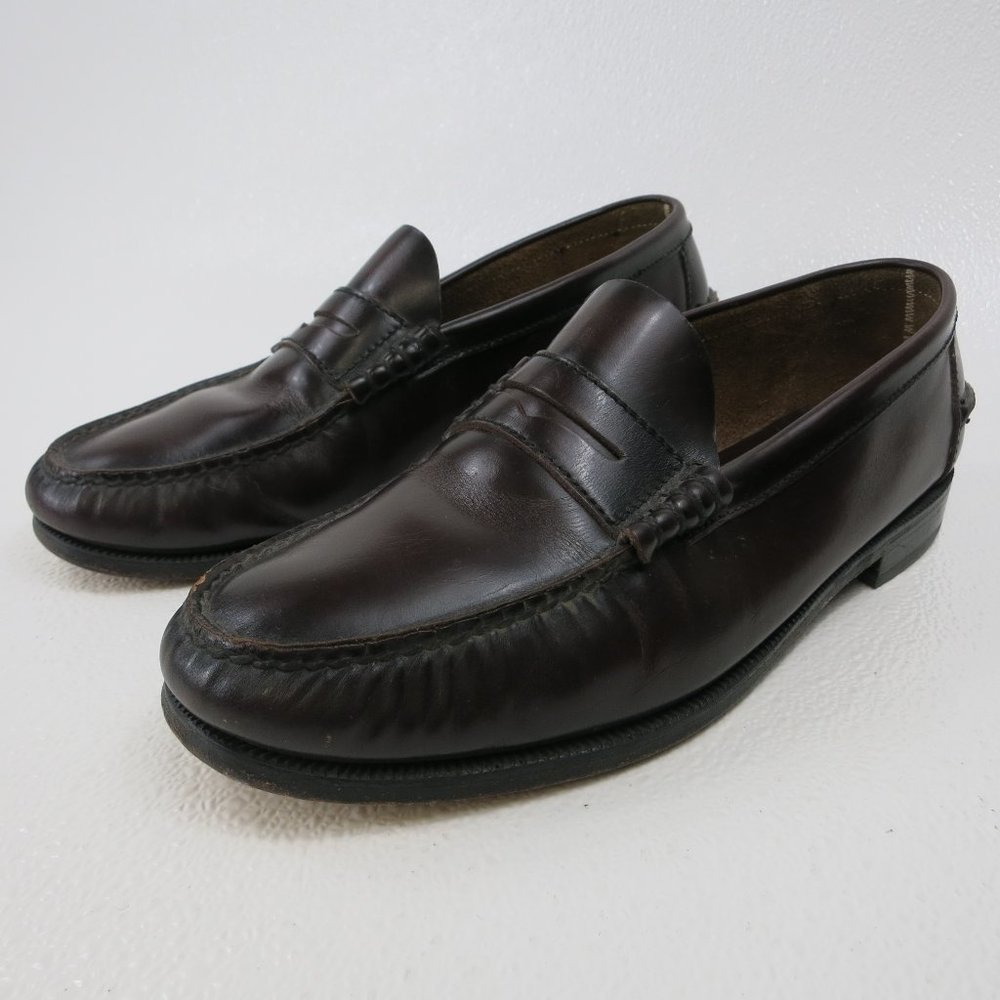 Florsheim FLS Strap Penny Loafers Moccasin Dress Shoes Mens Footwear 10.5 EEE